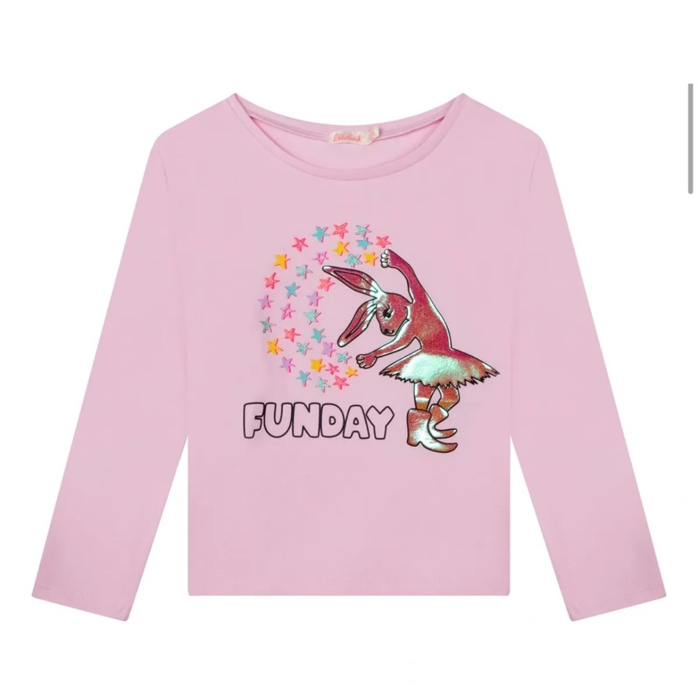 (NWT) Billieblush bunny funday graphic tee